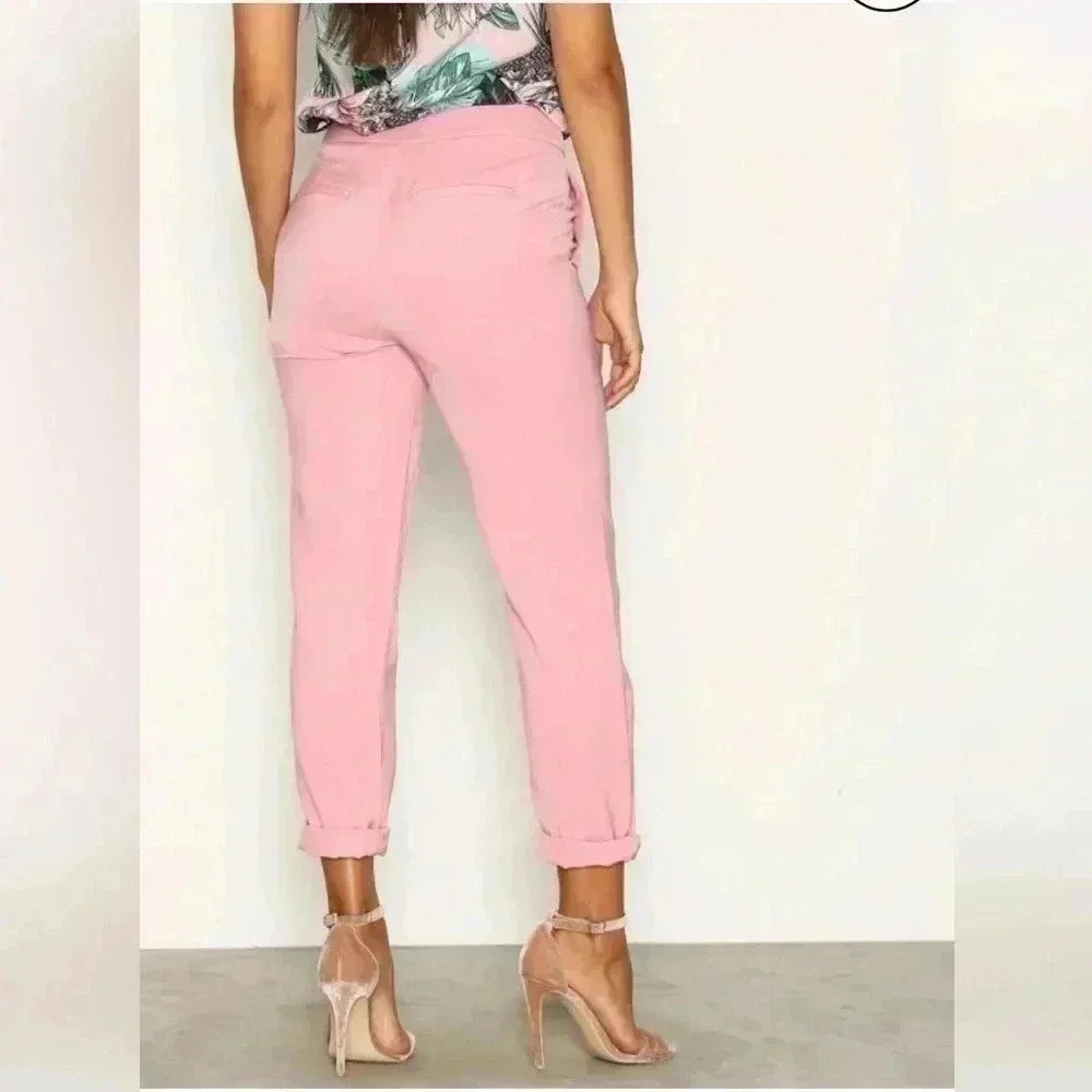 ⭐️Host Pick⭐️ BNWOT Vero Moda Women’s VMMOLINA Pink PANTS size S - Picture 2 of 8